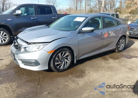 2017 Honda Civic Ex из США, поврежденный, VIN 19XFC2F74HE206068